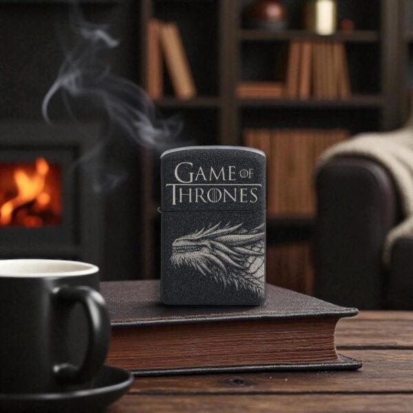 Alternative view of Game of Thrones Zippo Lighter Engraved Gifts For Fans